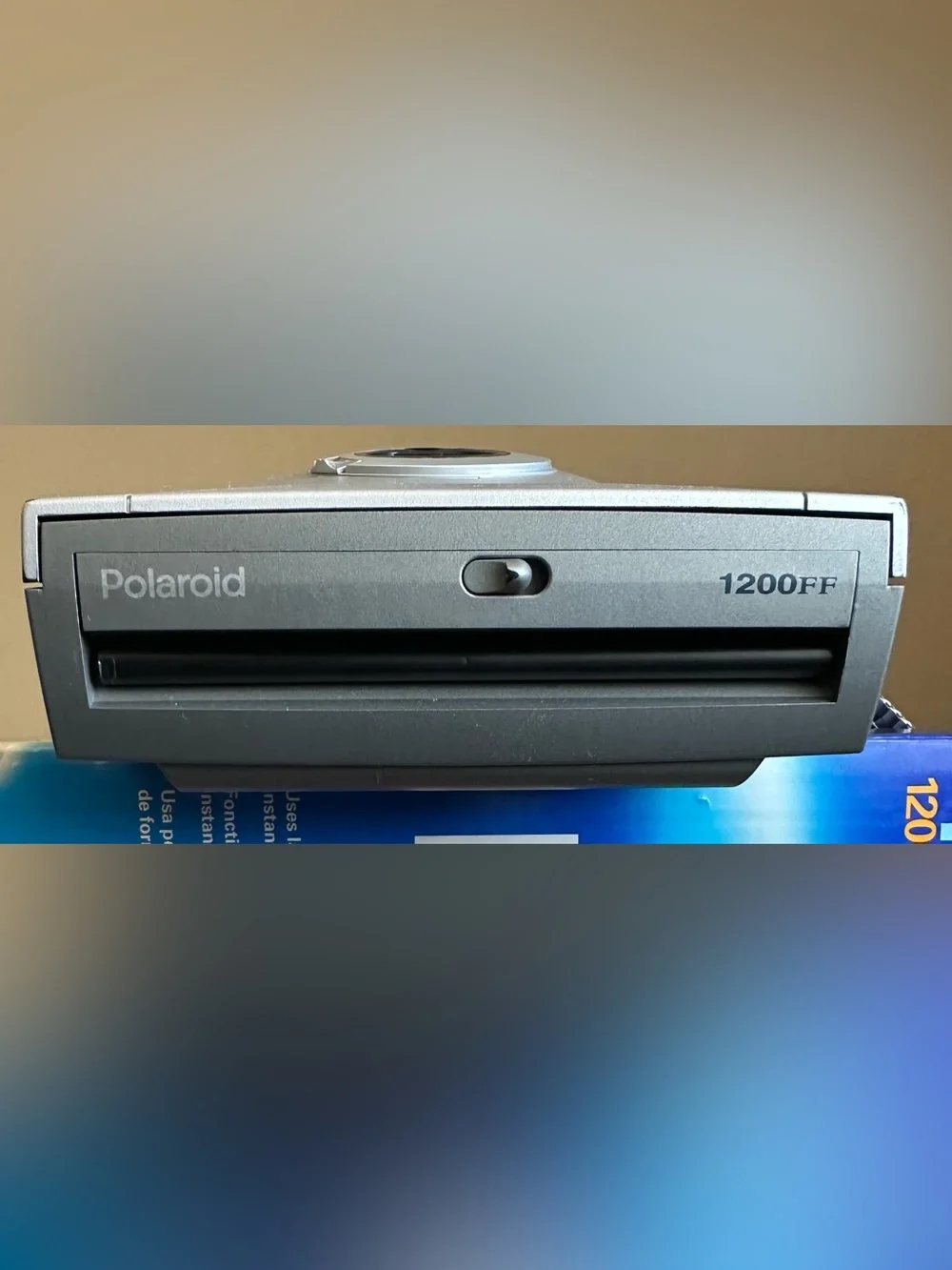 Polaroid Spectra Instant Camera in Silver and Black